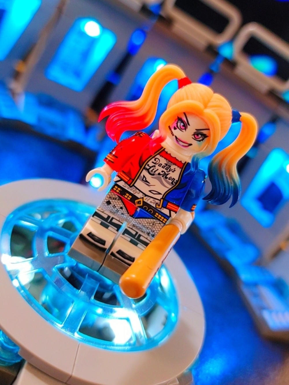 Batman Harley Quinn Minifigure Lego Compatible